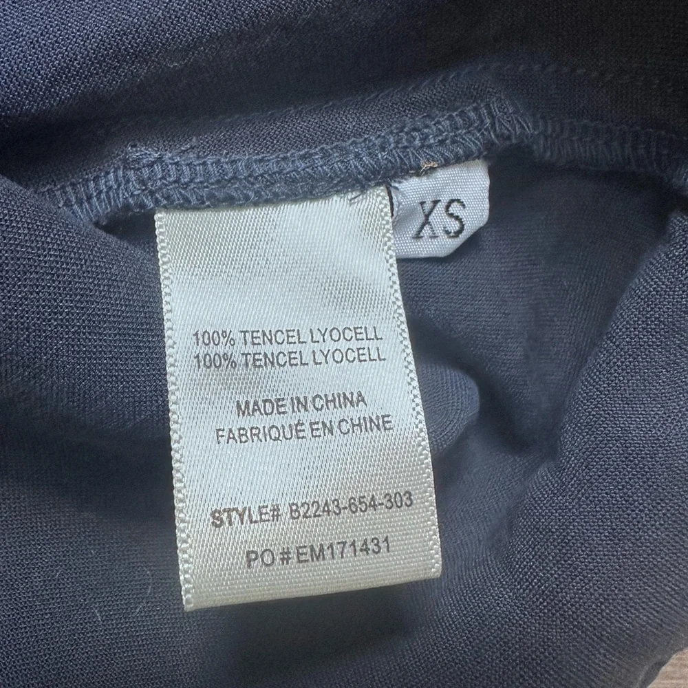 Bella Dahl Frayed Tencel Cami Endless Sea